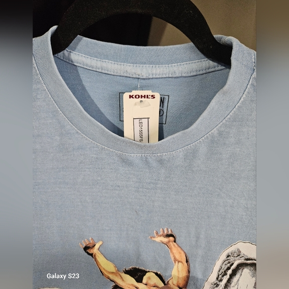 LED ZEPPELIN WOMENS MEDIUM SHORT SLEEVE CROPPED TSHIRT - Picture 2 of 5